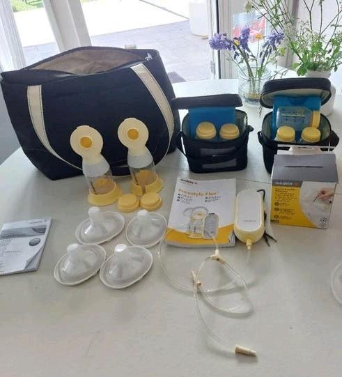 Medela freestyle dubbele borstkolf en alle toebehoren, Ophalen, Borstkolf