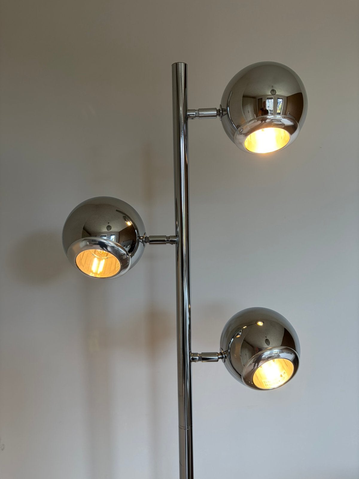 Leitmotiv retro vloerlamp (met 3 bollen), Ophalen, Zo goed als nieuw, 150 tot 200 cm