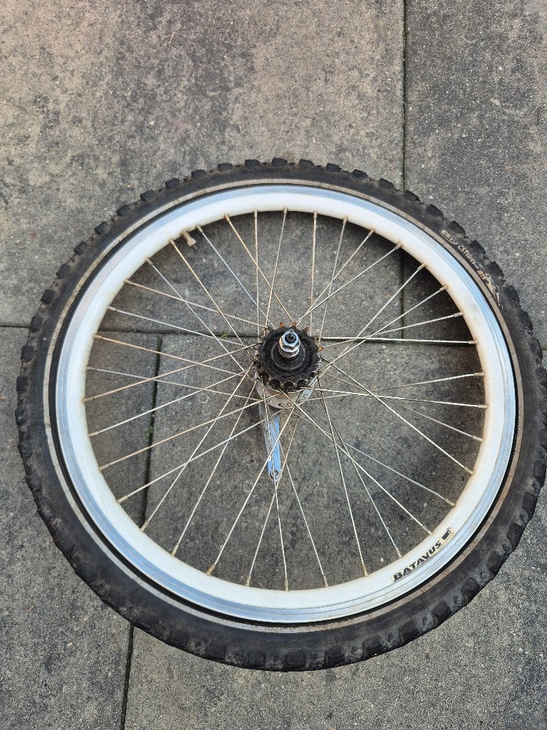 Achterwiel 22 inch met 3 Nexus versnellingen, Ophalen of Verzenden, Kinderfiets, Wiel, Aluminium