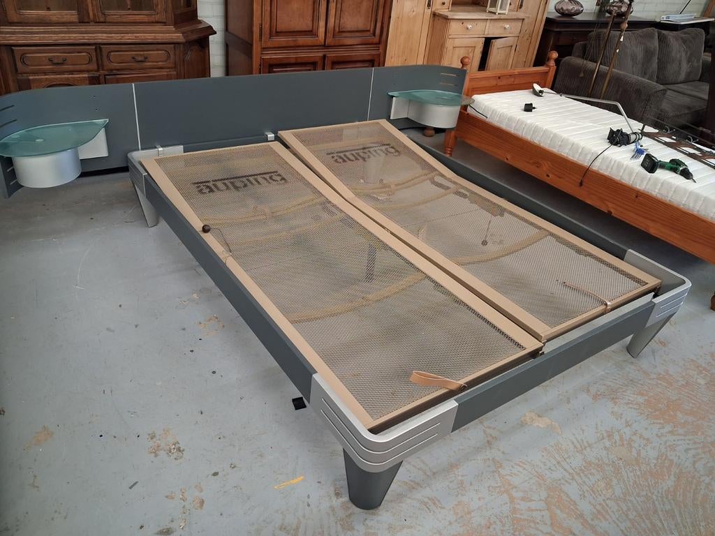 Auping auronde 160x210 . Lees omschrijving!, Ophalen, 210 cm, Tweepersoons, Metaal