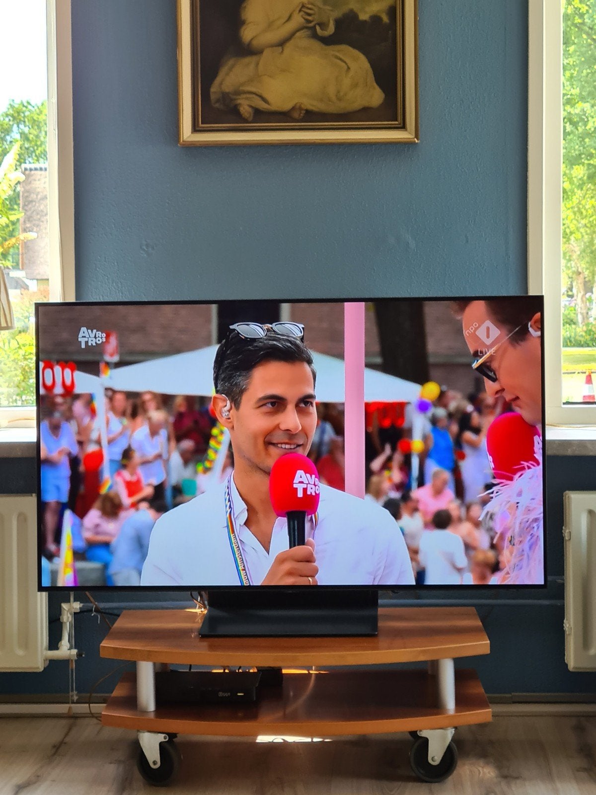 6 mnd.Samsung QLED Smart TV -6 mnd oud is te klein., Audio, Tv en Foto, Televisies, QLED, 50 Hz, Ophalen of Verzenden, Zo goed als nieuw