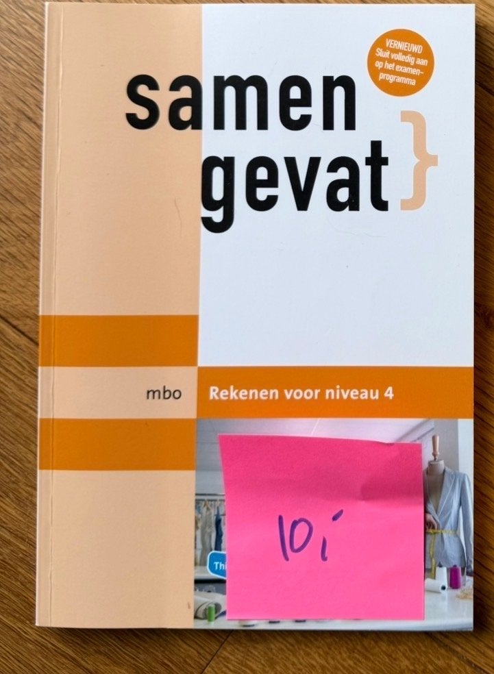 Samengevat MBO Rekenen voor niveau 4, Ophalen, Beta, Nieuw, MBO