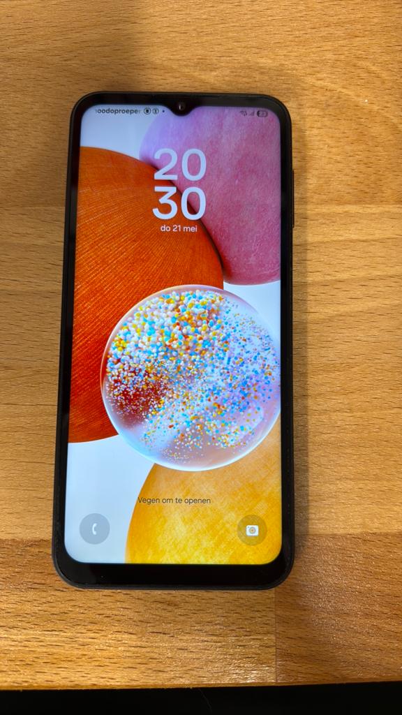 Samsung A14, Telecommunicatie, Mobiele telefoons | Samsung, Zwart, Ophalen of Verzenden, Zo goed als nieuw, 64 GB