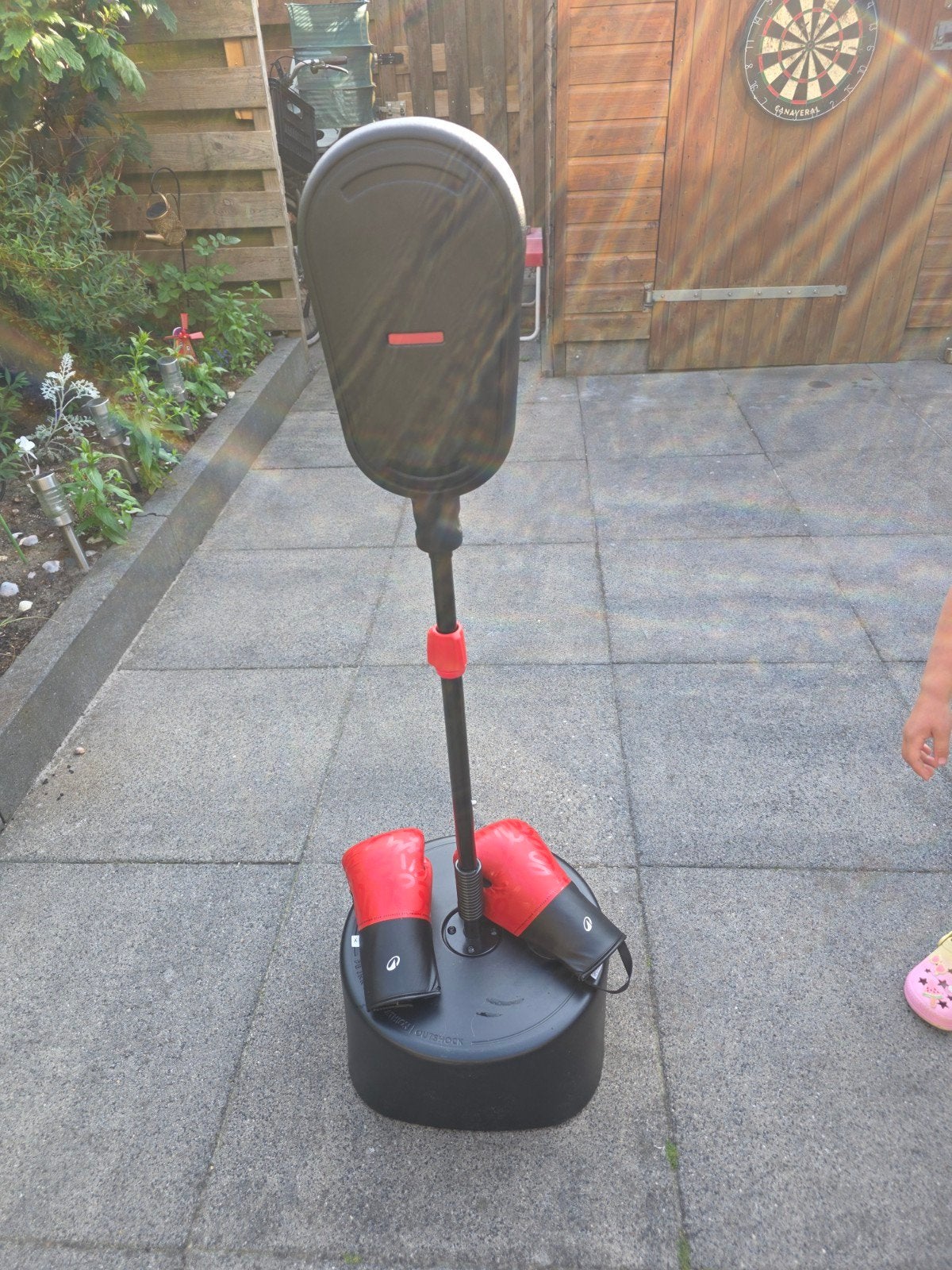 Boksset Junior: Punching-ball + Bokshandschoenen, Ophalen of Verzenden, Nieuw, Boksbal
