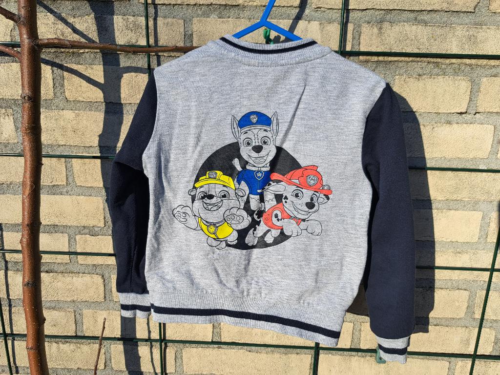 Paw Patrol maat 98 vest basketball vest, Ophalen, Zo goed als nieuw, Jongen, Trui of Vest
