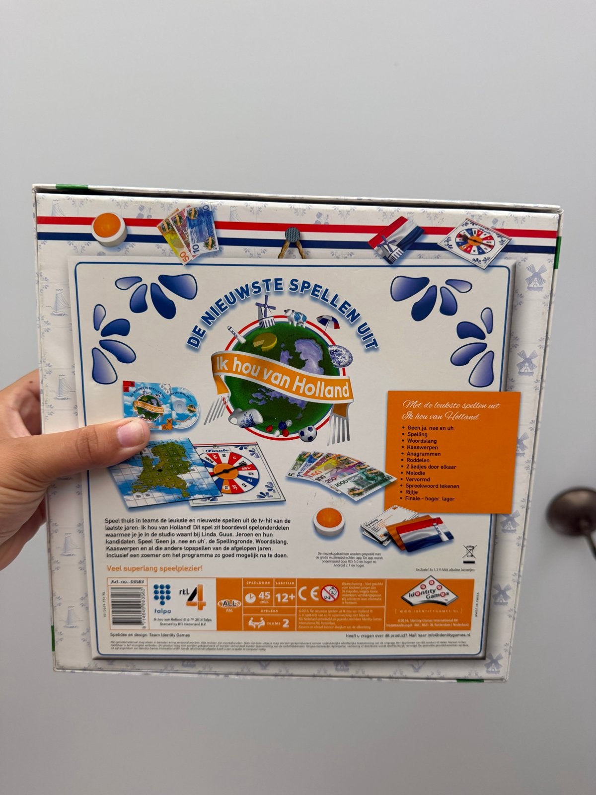 Ik hou van Holland bordspel - De nieuwste spellen, Vijf spelers of meer, Ophalen of Verzenden, Zo goed als nieuw