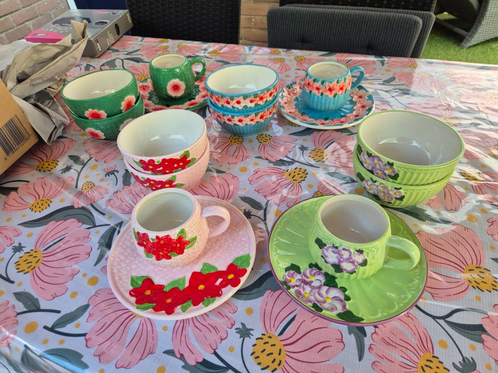 Verschillend servies, Ophalen, Glas, Overige stijlen