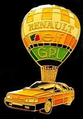 Renault Elf ballon pin epoxy- groot, Verzenden, Nieuw, Transport, Speldje of Pin