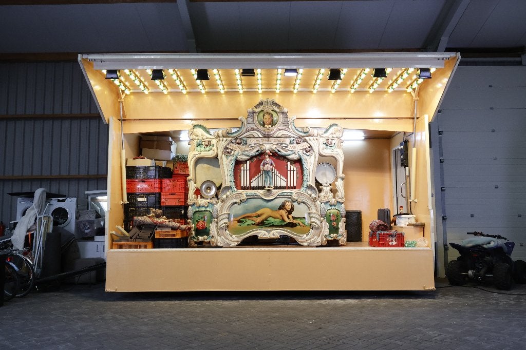 Gebr. Wellershaus kermisorgel, Kavel 136, Veiling 26 Sept, Ophalen, Gebruikt