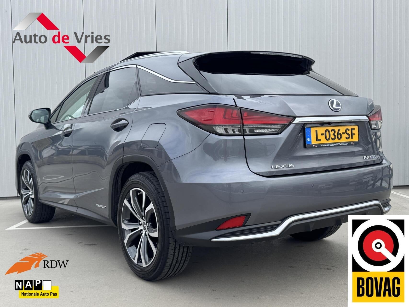 Lexus RX 450h AWD Executive Line|NL-Auto|Schuifdak|Navi, Auto's, Dealer onderhouden, Gebruikt, Euro 6, Vierwielaandrijving
