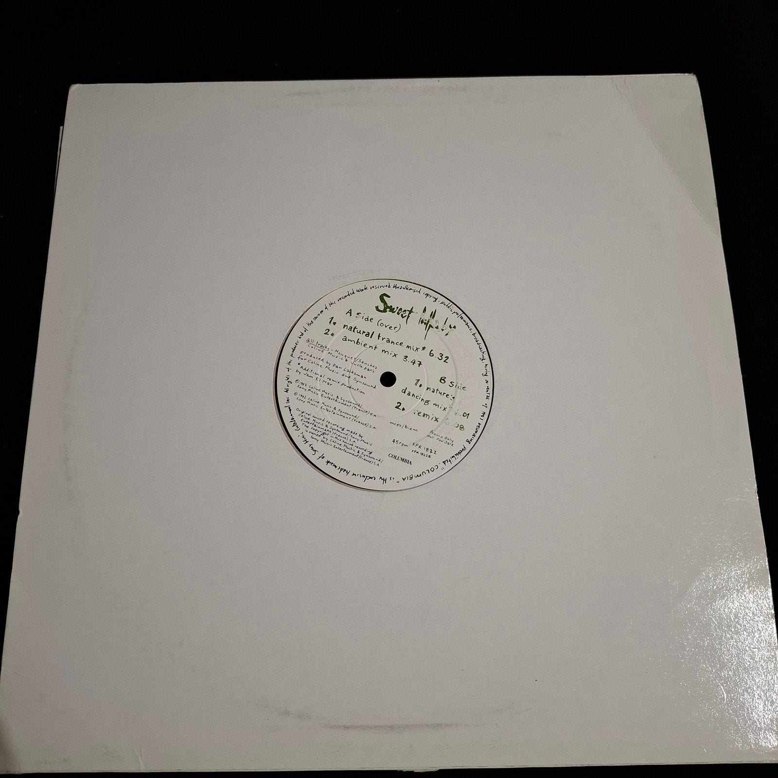 Deep Forest - Sweet Lullaby (1992) UK Promo 12" Maxi Single, Promo, Ophalen of Verzenden, Zo goed als nieuw, 12 inch