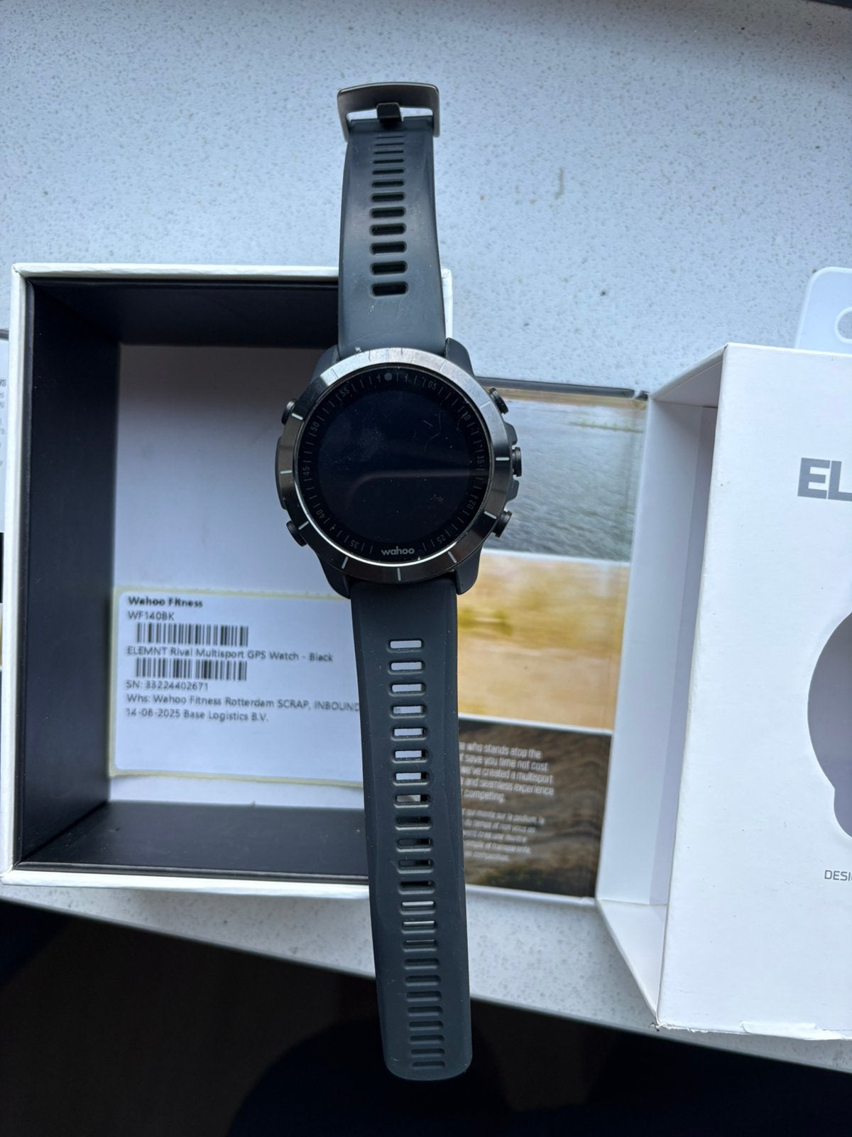 Wahoo Elemnt Rival, Ophalen of Verzenden, Zo goed als nieuw, Zwart, Android