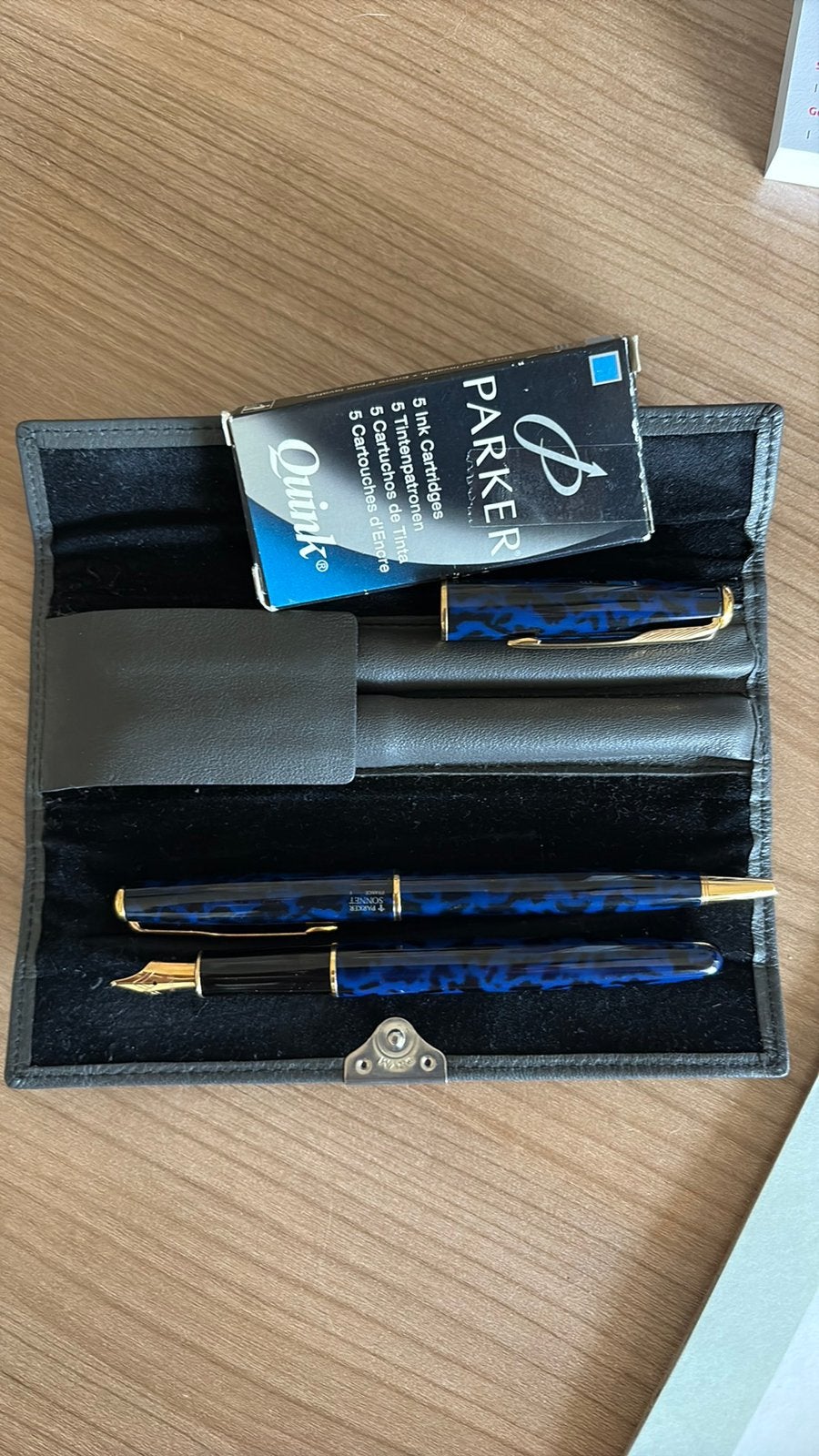 Parker set Sonnet, Ophalen of Verzenden, Zo goed als nieuw, Vulpen, Parker