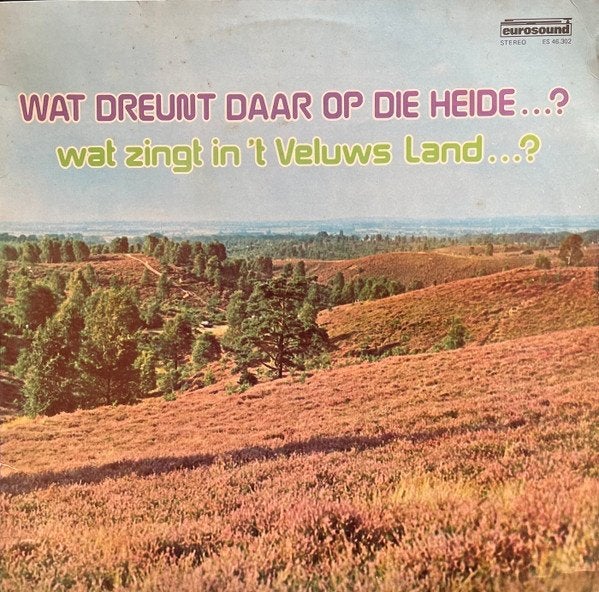 L.P. (1977) Harderwijks Mannenkoor De Veluwse Zangers - Wat, LP, Gebruikt, Ophalen of Verzenden, Inclusief binnenhoes