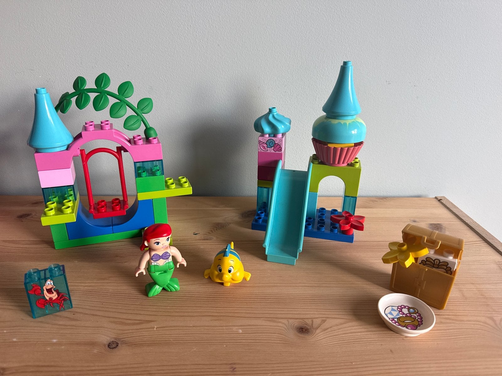 LEGO DUPLO 10515 – Ariëls onderzeese kasteel, Kinderen en Baby's, Ophalen of Verzenden, Zo goed als nieuw, Compleet, Complete set