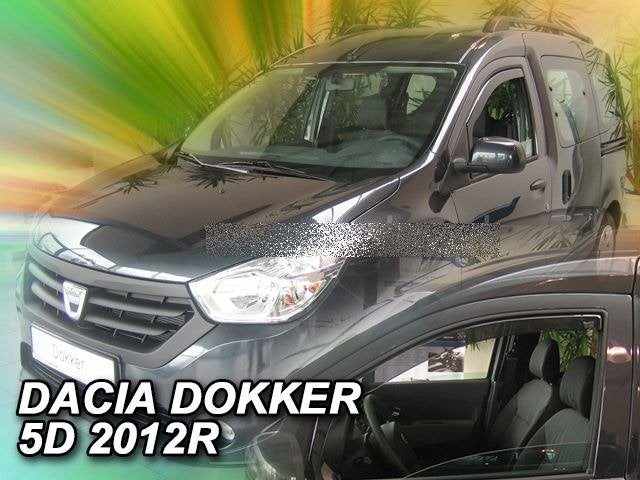 Dacia Lodgy zijwindschermen smoke raamspoilers visors, Ophalen of Verzenden, Nieuw
