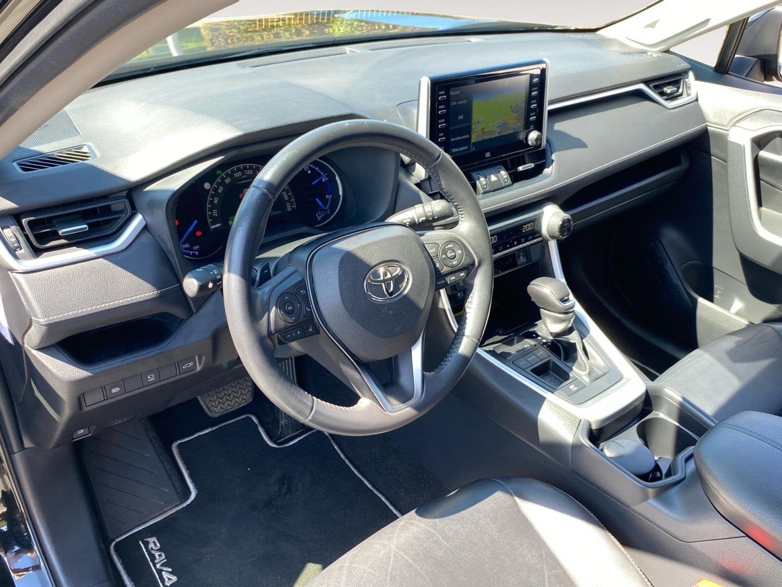 Toyota RAV4 2.5 Hybrid automaat Executive NL Auto | Leer | L, Auto's, Toyota, 12 maanden, Gebruikt, 4 cilinders, Zwart