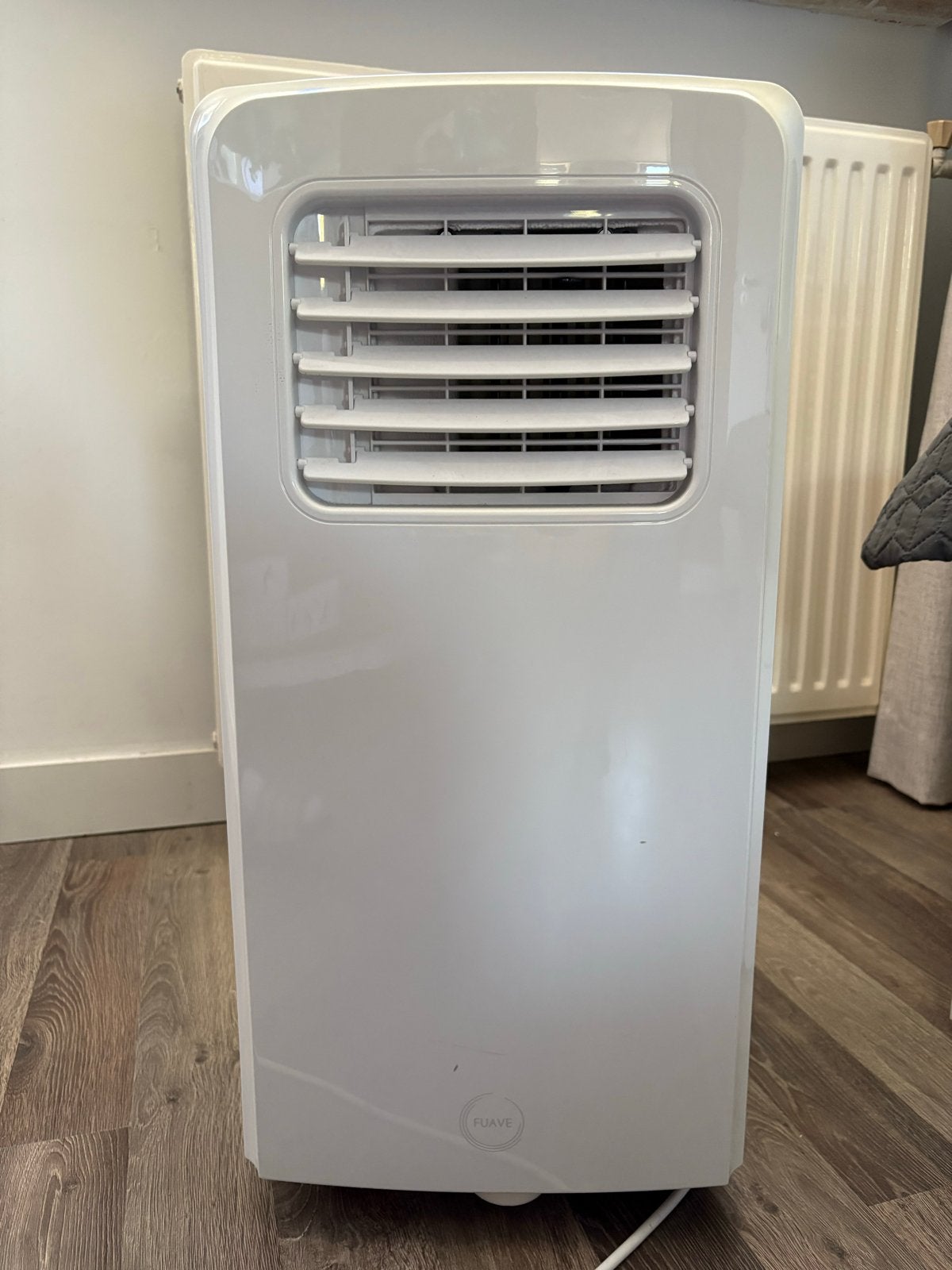 FUAVE Mobiele airco - Wit - Koelen en ontvochtigen, Witgoed en Apparatuur, Ophalen, Minder dan 60 m³, Zo goed als nieuw, Koelen en Ontvochtigen