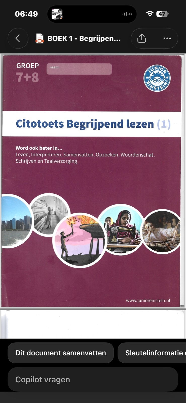 Cito oefenboeken Begrijpend Lezen & Taal/Rekenen Groep 7/8, Ophalen, Nieuw, Overige niveaus, Nederlands