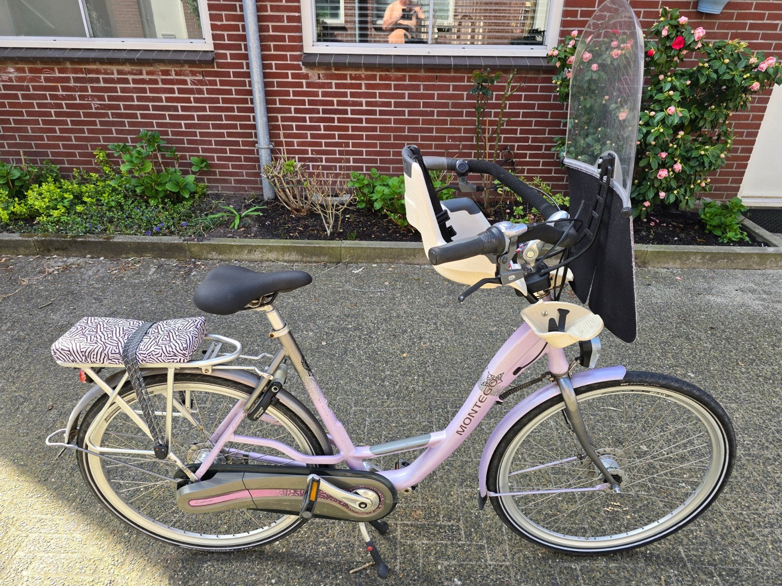 Heerlijk rijdende mooie montego liberty mamafiets 56cm 7v., 2 zitjes, 53 tot 56 cm, Versnellingen, Zo goed als nieuw