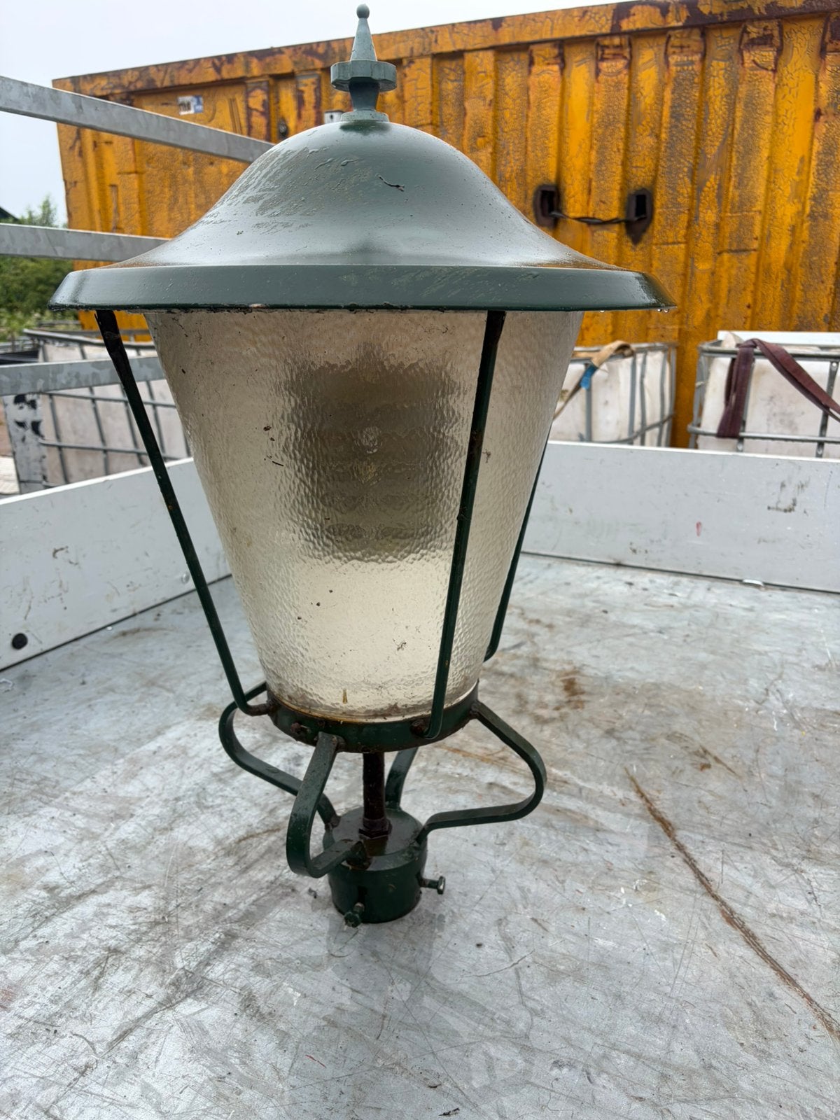Retro buitenlamp, Tuin en Terras, Overige materialen, Gebruikt, Overige typen, Ophalen of Verzenden