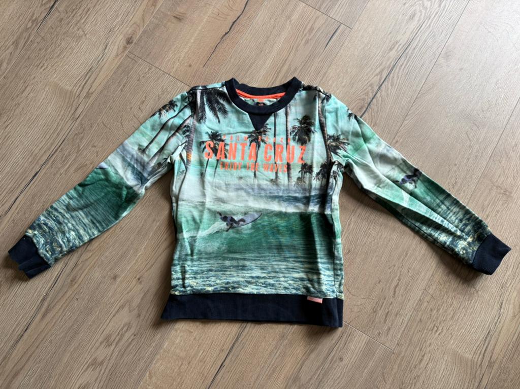 3 sweaters, 1 fleecevest en 1 longsleeve, maat 134-140, Ophalen of Verzenden, Zo goed als nieuw, Jongen, Shirt of Longsleeve