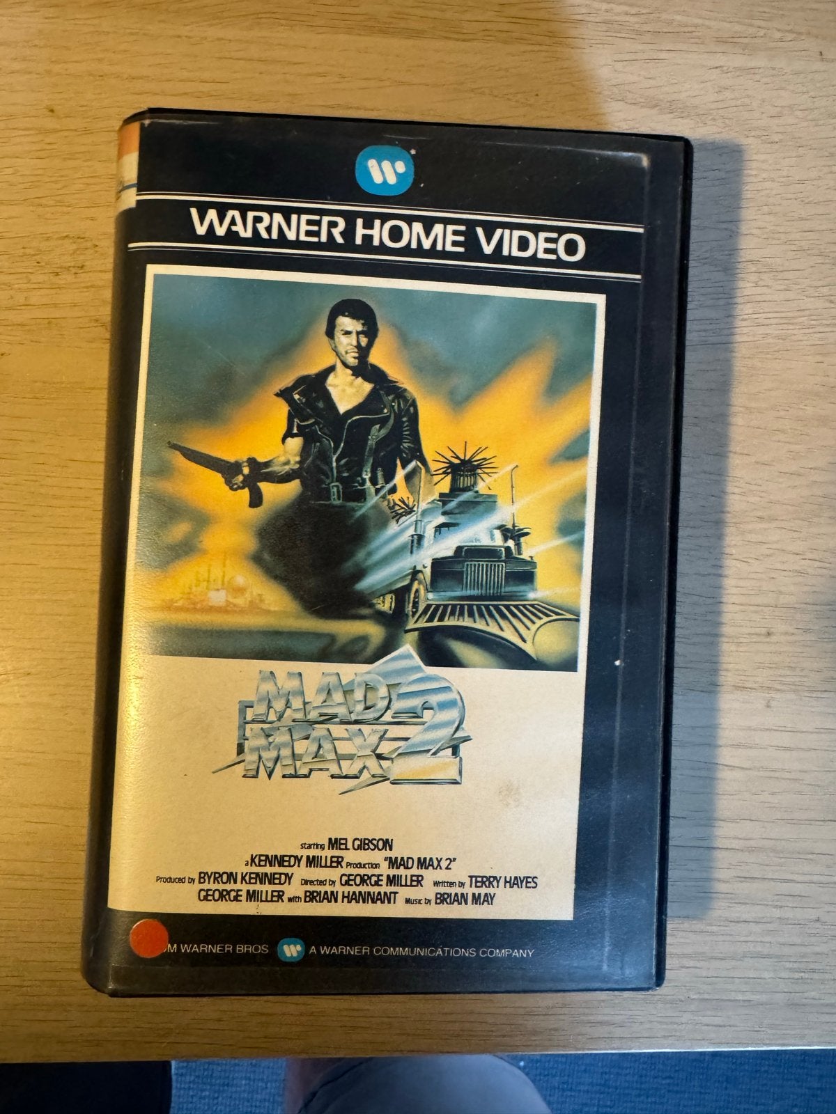 Mad Max 2 VHS - Warner Home Video ex rental, Cd's en Dvd's, VHS | Film, Nederlands ondertiteld, Vanaf 16 jaar, Verzenden, Actie en Avontuur