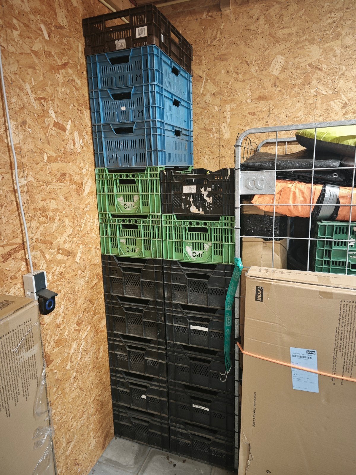 stapel kunststof kratten, Gebruikt, 40 tot 60 cm, 50 tot 75 cm, Minder dan 35 cm