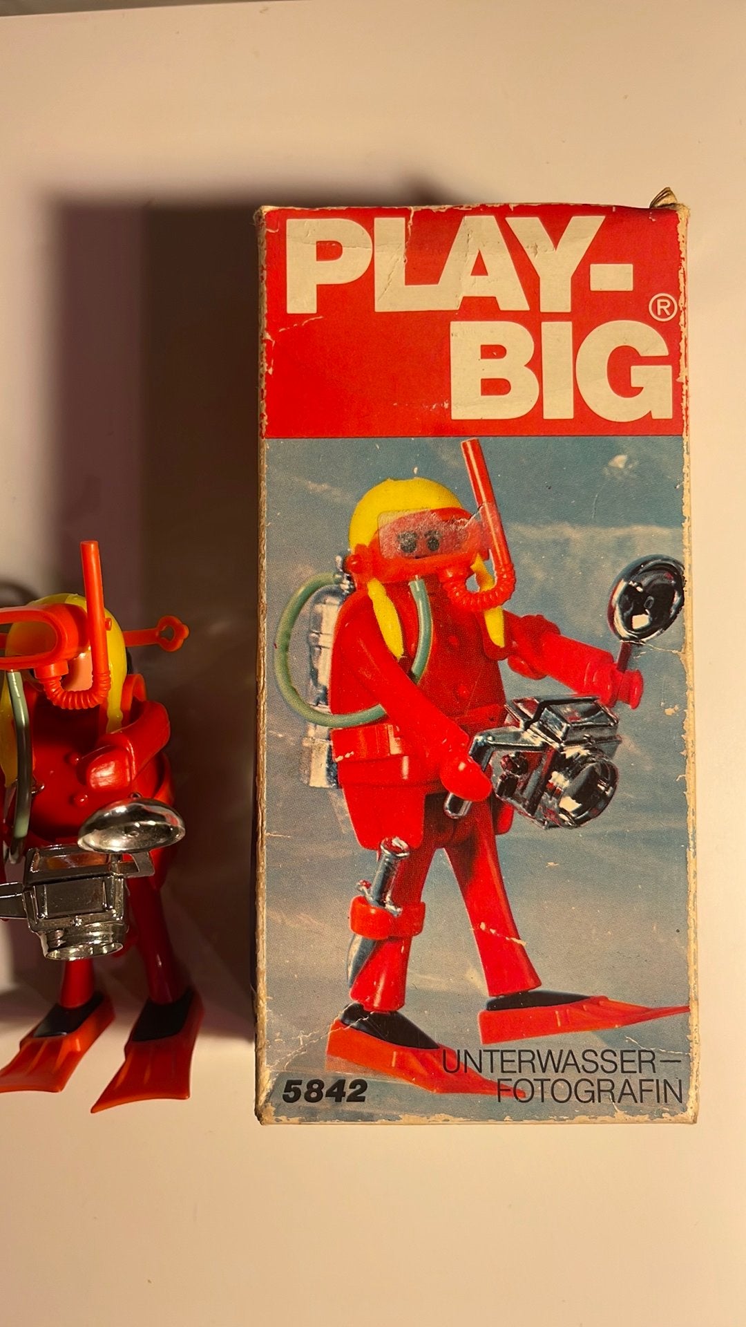 Play-Big serie 5842 onderwater fotograaf vintage uit  1971, Verzenden, Zo goed als nieuw