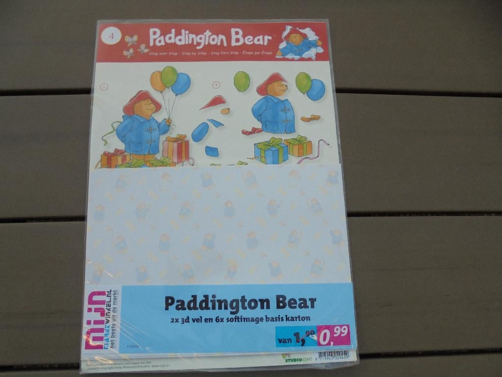 Paddington Bear, Ophalen of Verzenden, Nieuw, Fantasie, Knipvel