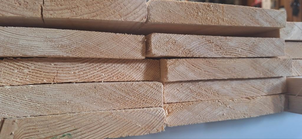 Vuren plank 360x17x2,3cm, Ophalen, Minder dan 25 mm, Nieuw, Plank