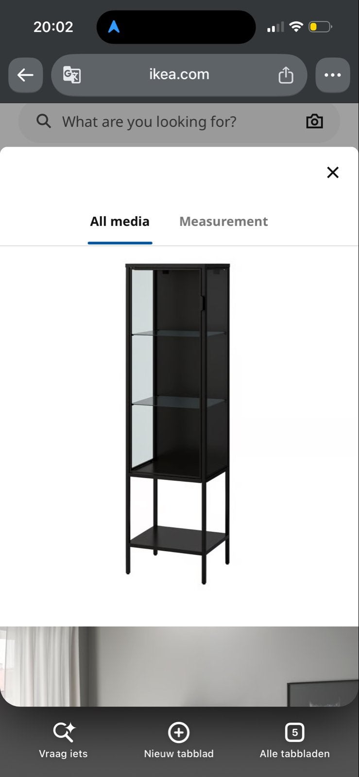 Ikea rudsta kast, Huis en Inrichting, Ophalen, Minder dan 50 cm, Gebruikt, 150 tot 200 cm