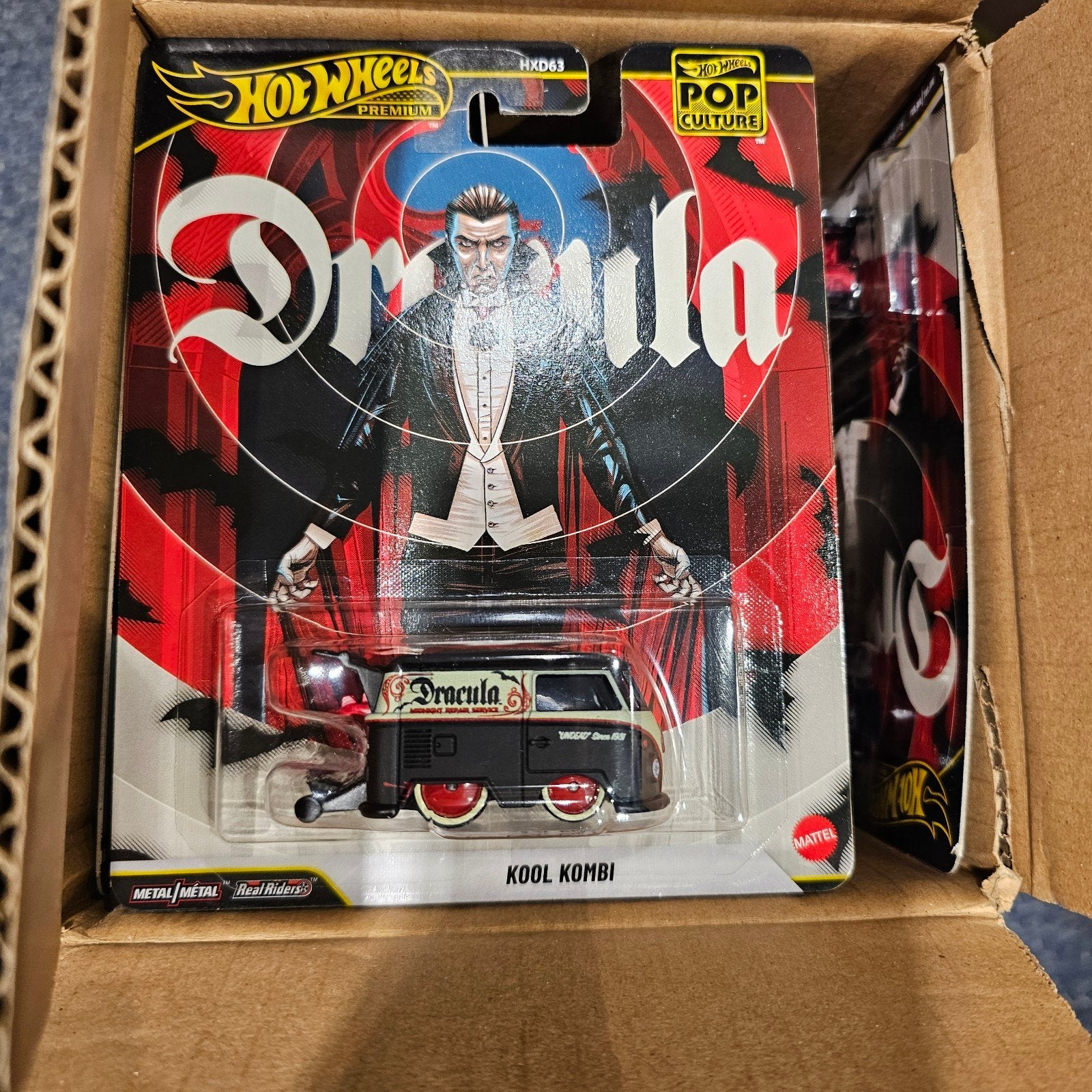 Hot Wheels Premium Pop Culture Dracula Kool Kombi, Nieuw, Ophalen of Verzenden, Mattel, Mattel, Inc., 636 Girard Avenue, East Aurora, NY 14052, USA