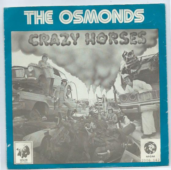 The Osmonds- Crazy Horses, Verzenden, Zo goed als nieuw, 7 inch, Pop