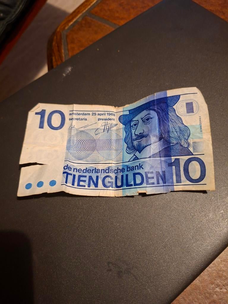Tien gulden 1968, Postzegels en Munten, Bankbiljetten | Nederland, Ophalen of Verzenden, 10 gulden