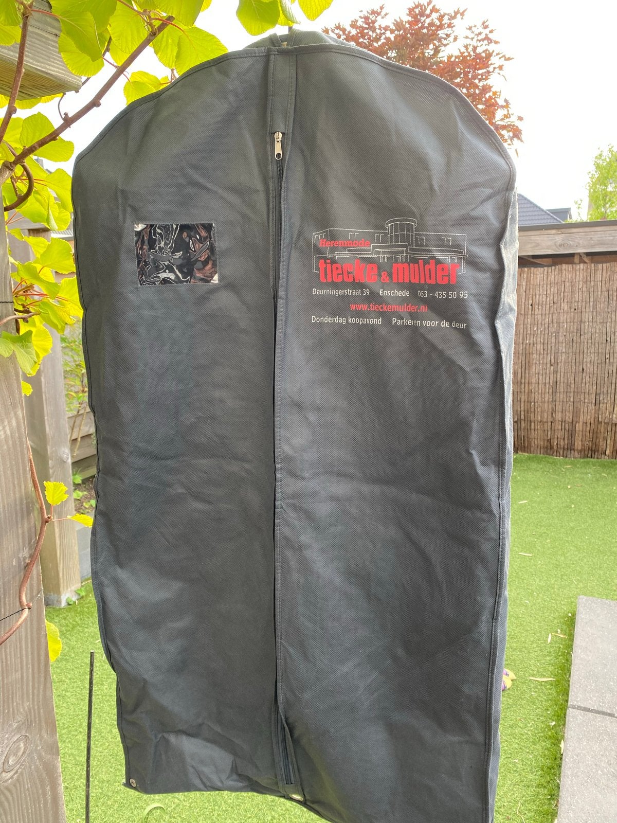 Trouwpak van Tiecke Mulder maat xl, Ophalen, Gedragen, Overige kleuren, Trouwpak