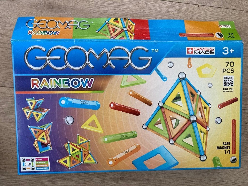 GEOMAG Rainbow - eindeloos speelplezier!, Ophalen, Zo goed als nieuw, Bouwen