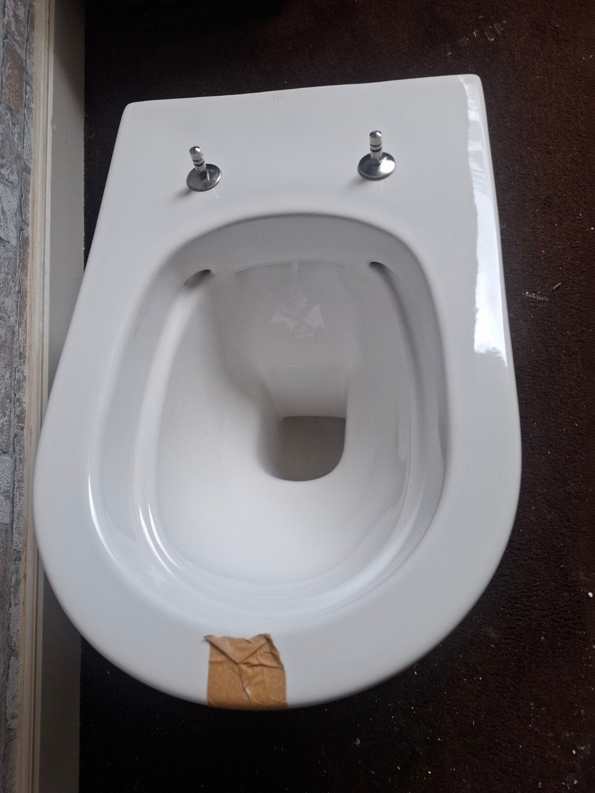 Witte wandcloset met softclose toiletzitting, Doe-het-zelf en Verbouw, Sanitair, Ophalen of Verzenden, Nieuw, Toilet