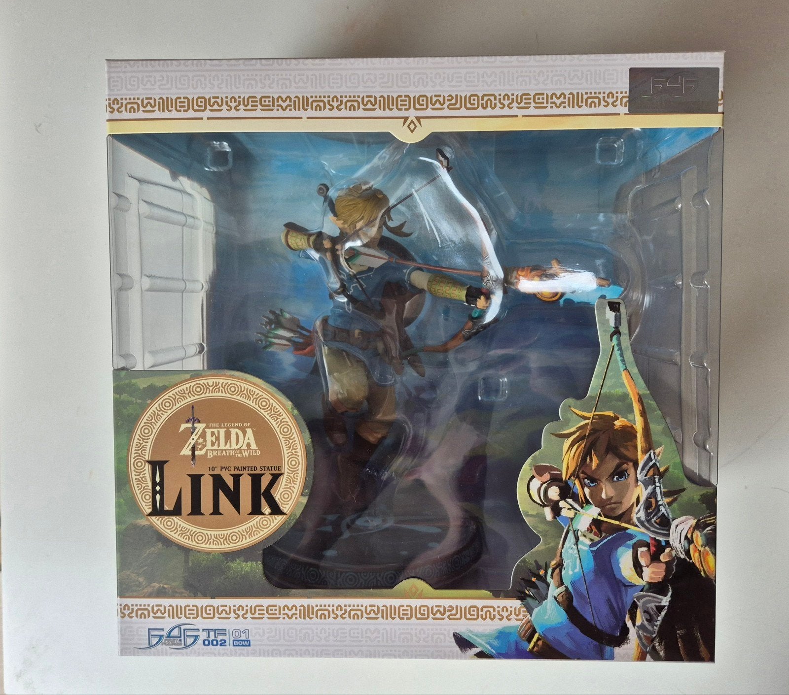 First 4 Figures Link PVC Statue - Zelda: Breath of the Wild, Ophalen of Verzenden, Zo goed als nieuw