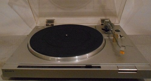 Sony vol-automatische draaitafel PS-LX320 zilver., Gebruikt, Automatisch, Ophalen of Verzenden, Platenspeler