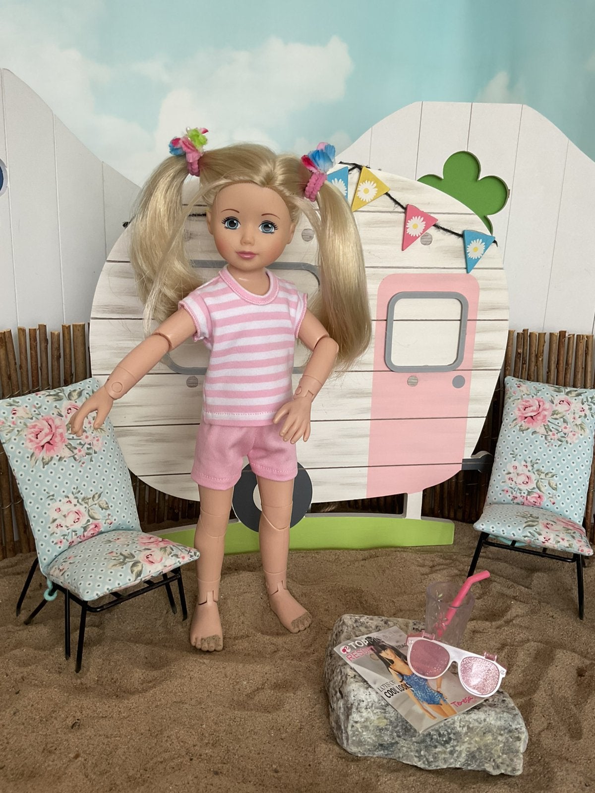 Jolina Ballerina: kleding, shirtje met korte broek., Ophalen of Verzenden, Nieuw, Overige typen