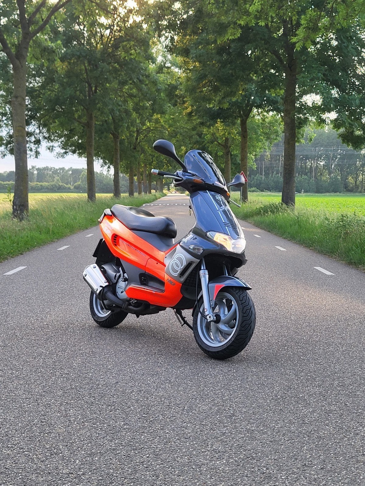 Gilera Runner 180cc Fluo Rosso SD A2 | Gereviseerd blok, Ophalen, Tweetakt, Gebruikt, Overige modellen