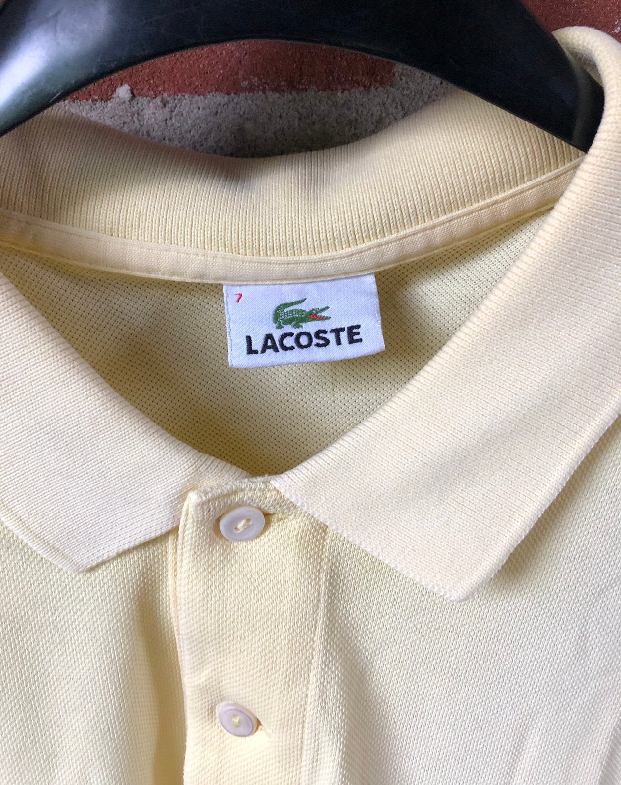 Nieuw Lacoste Polo Shirt Heren Maat XXL Geel, Ophalen of Verzenden, Nieuw, Overige maten, Geel