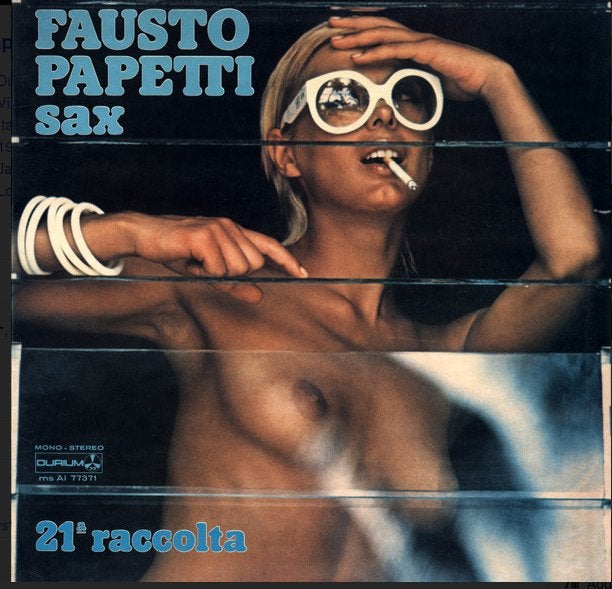 LP - Fausto Papetti Sax ‎– 21ª Raccolta, LP, Gebruikt, Pop, Ophalen of Verzenden