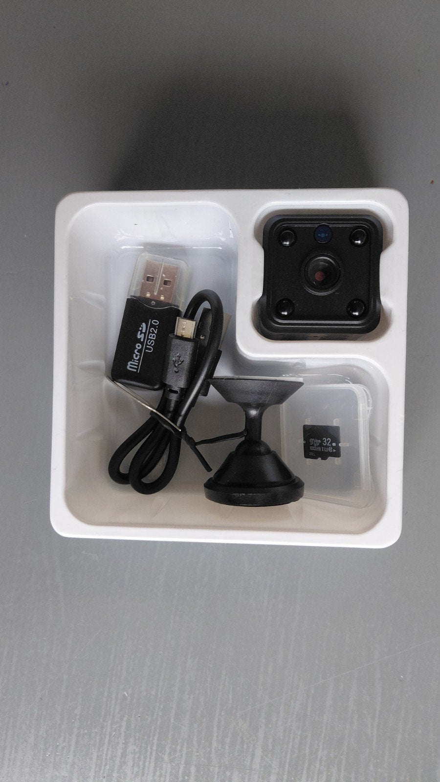 Mini Spy Camera Full HD met Nachtzicht en Bewegingsdetectie, Ophalen of Verzenden, Nieuw