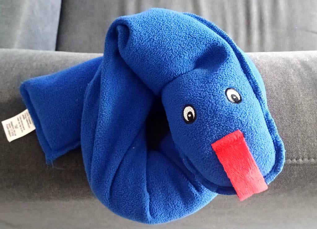 Stimove | Verzwaringsknuffel Slang | Nieuw, Overige merken, Overige typen, Blauw, Nieuw