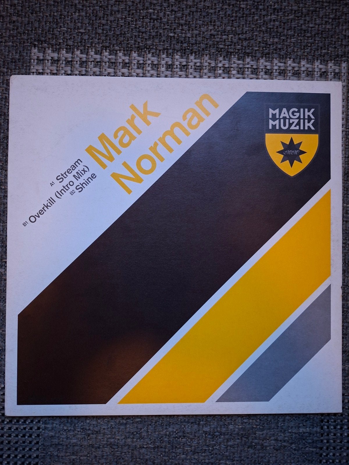 Mark Norman - Stream / Overkill / Shine (Dance 12"), Cd's en Dvd's, Ophalen of Verzenden, Zo goed als nieuw, 12 inch, Dance