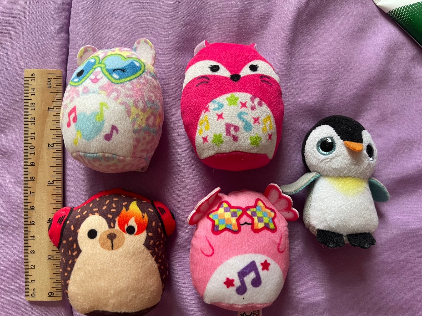 Squishmallows Archie Hans Michaela Fifi en een TY, Ophalen of Verzenden, Zo goed als nieuw, Overige typen