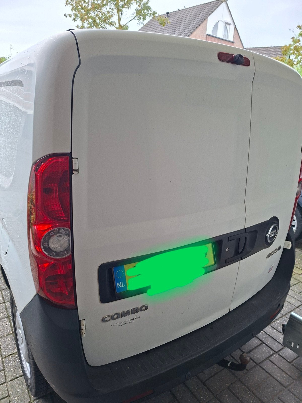 Achterdeuren L+R Opel Combo 2013, Ophalen, Gebruikt, Deur, Opel