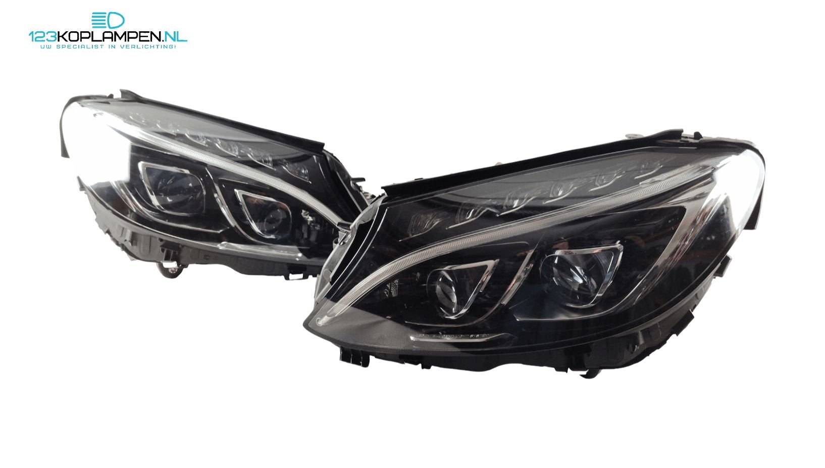 Mercedes W205 C Klasse Full Led ILS koplamp links rechts com